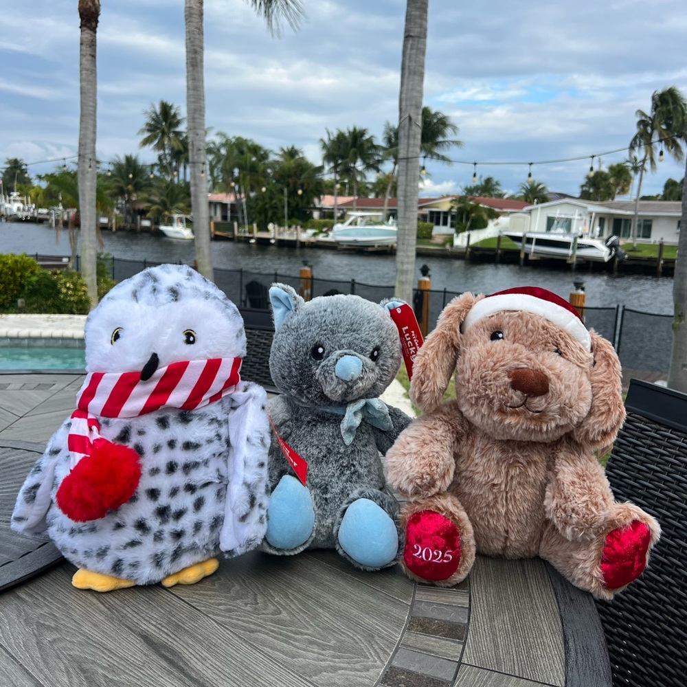 Petsmart dog toy bundle, holiday dog toys